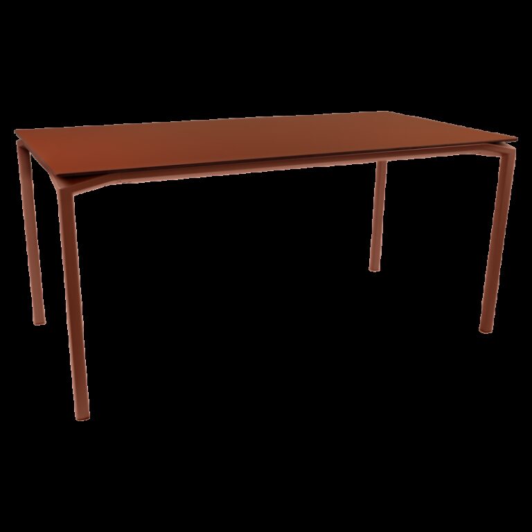 FERMOB - Table à manger FERMOB Calvi mat velouté 160x80cm en métal - 4 coloris