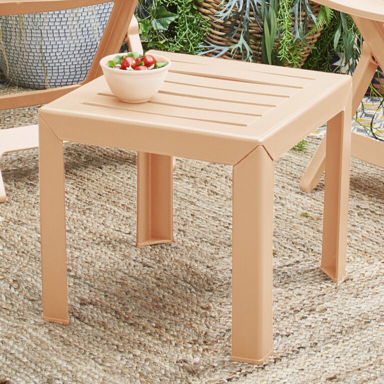 Grosfillex B2C - Table basse de jardin Miami – Fushia