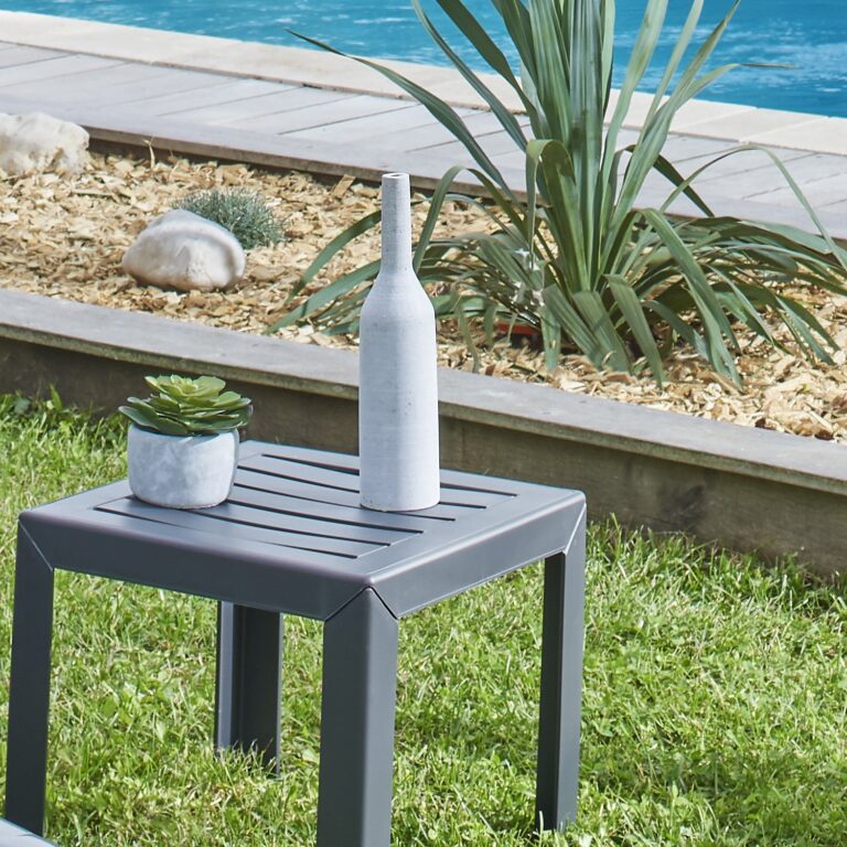 Grosfillex B2C - Table basse de jardin Miami – Fushia