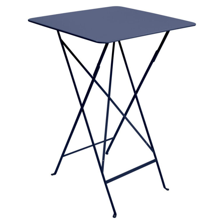 FERMOB - Table haute mange-debout FERMOB Bistro 71x71cm en métal - 25 coloris