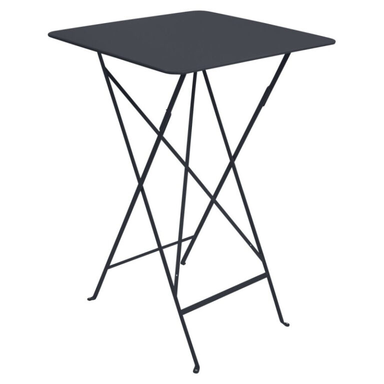 FERMOB - Table haute mange-debout FERMOB Bistro 71x71cm en métal - 25 coloris