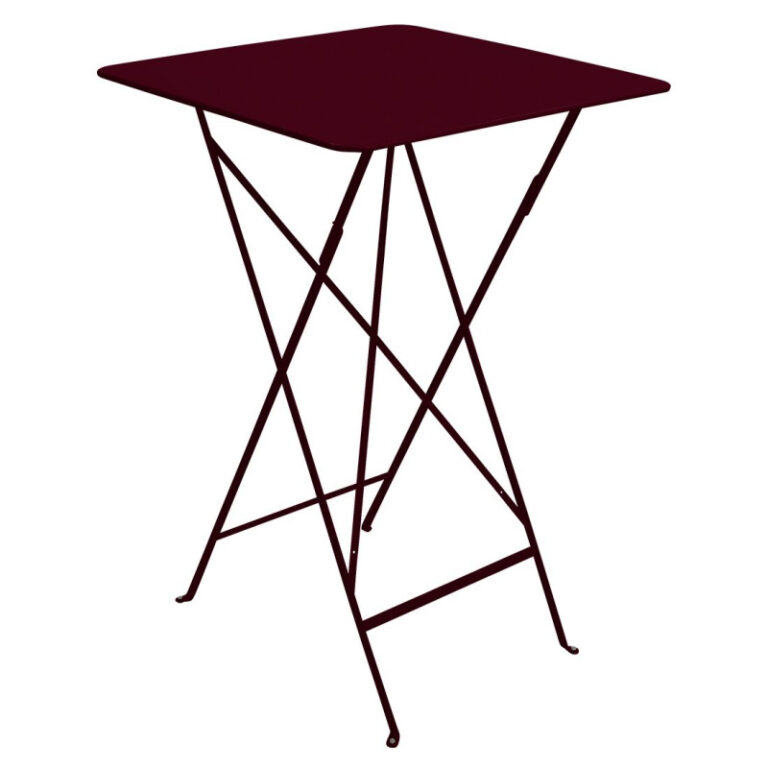 FERMOB - Table haute mange-debout FERMOB Bistro 71x71cm en métal - 25 coloris