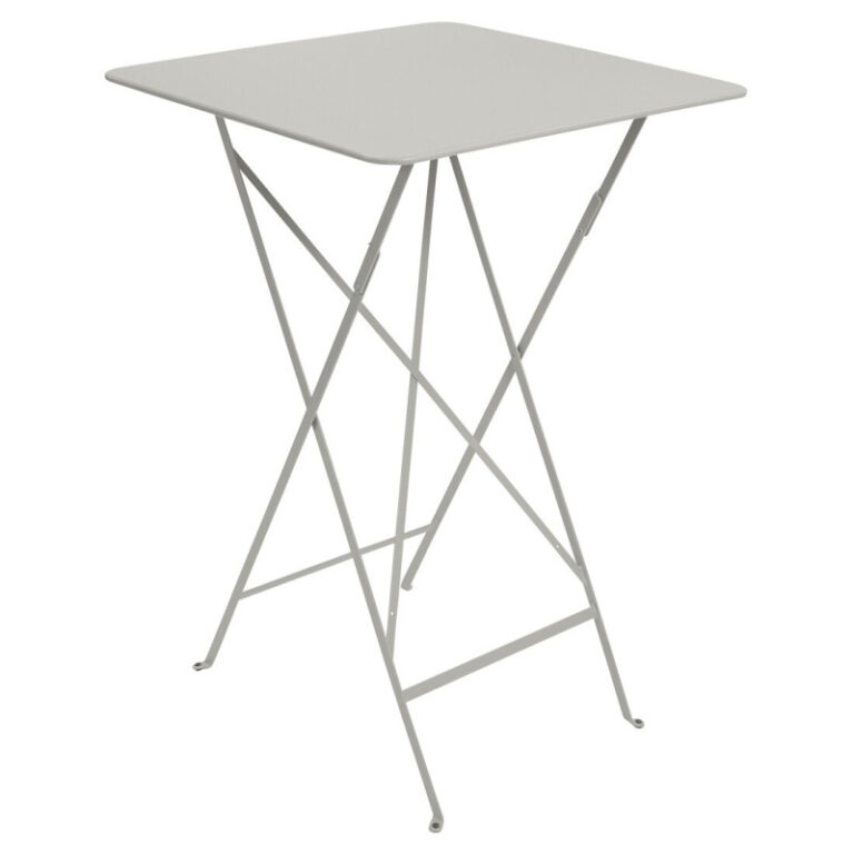 FERMOB - Table haute mange-debout FERMOB Bistro 71x71cm en métal - 25 coloris