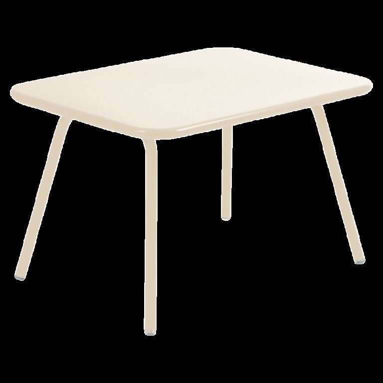 FERMOB - Table pour enfant FERMOB Luxembourg Kid 76x55.5cm en métal - 25 coloris