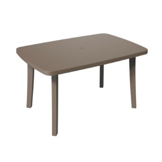 Table de jardin résine Miami 133 x 90 cm par la marque Grosfillex Grosfillex - Table de jardin résine Miami 133 x 90 cm