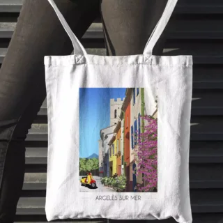 Foliove - Tote Bag Argelès-sur-mer Village