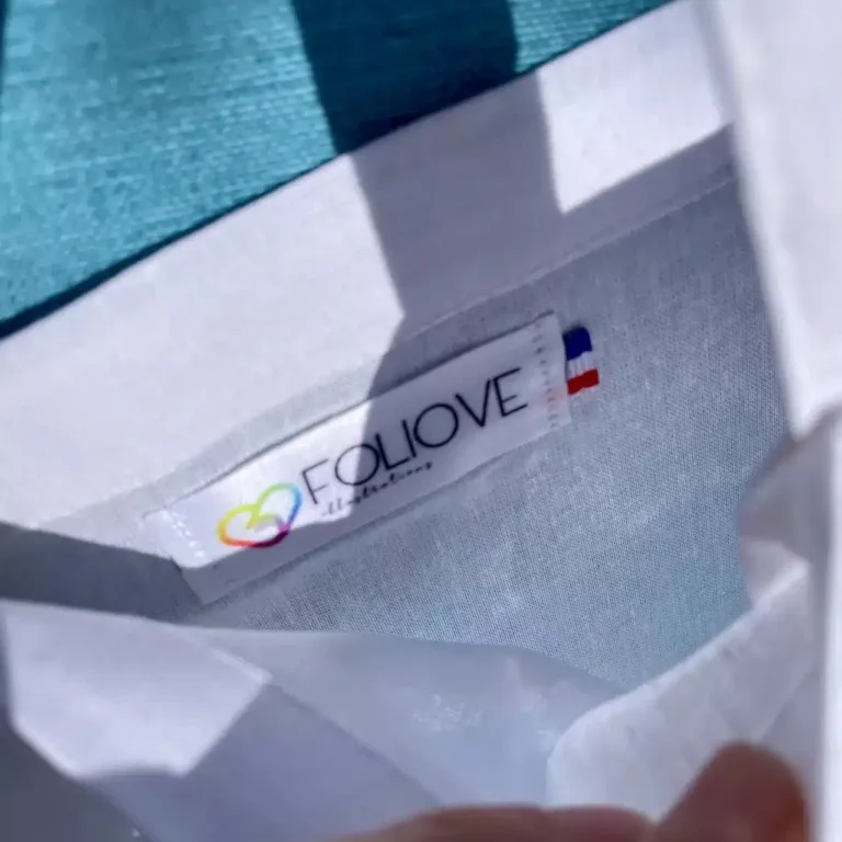 Foliove - Tote Bag Cap Ferret Petit Piquey