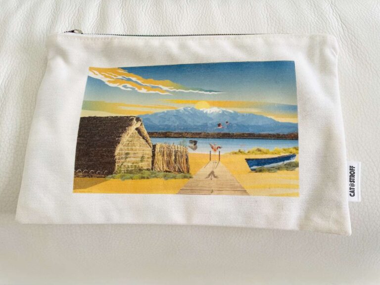 Foliove - Pochette en tissu Canet en roussillon
