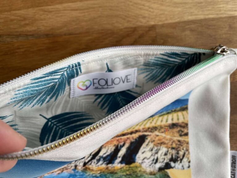 Foliove - Pochette Criques Côte Vermeille