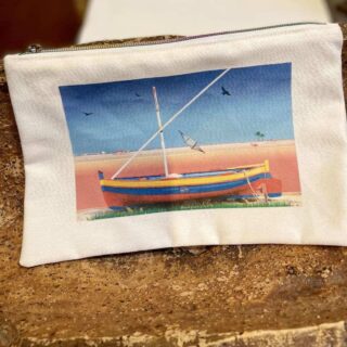 Pochette personnalisée Barque Catalane par la marque Foliove Foliove - Pochette personnalisée Barque Catalane