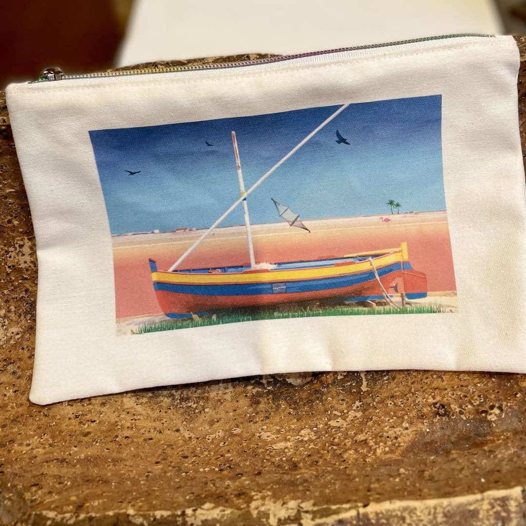 trousse personnalisee barque catalane foliove 3 Foliove - Pochette personnalisée Barque Catalane