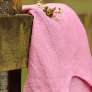 Quintessence - Ceinture Anita – lin chiné rose pep’s
