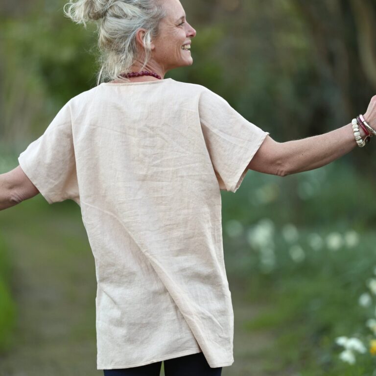 Quintessence - Tunique Elise - Lin sable – XXXL
