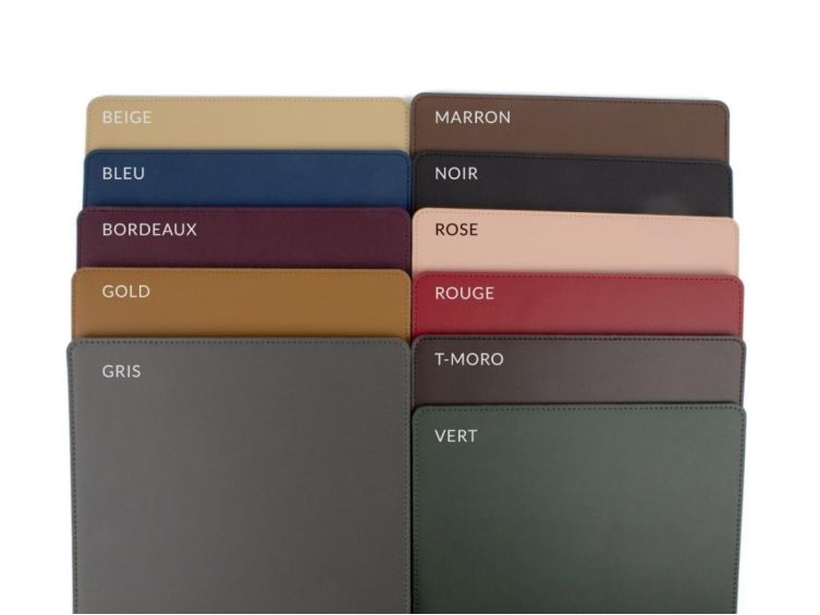 Lavoisier Maroquinier - Vide poche rectangle en cuir marron - VP503
