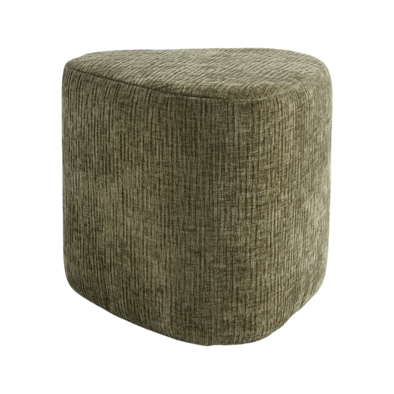 01 de canapes et fauteuils poufs camif signature vert tissus oria camif 100403094441 CAMIF SIGNATURE - Pouf tissu Oria