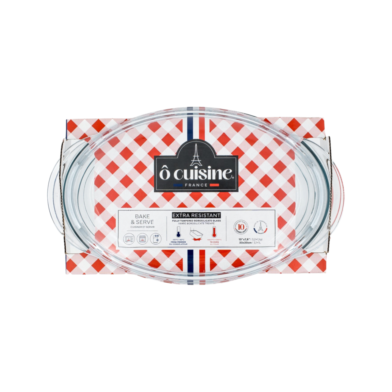 01 de deco plats et saladiers o cuisine transparent verre a completer n 10039784 CAMIF SIGNATURE - Cocotte ovale avec couvercle 4L