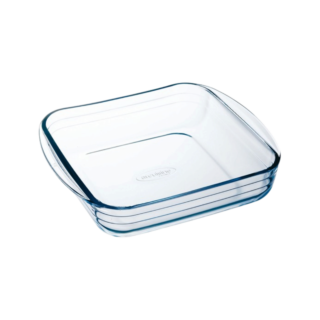 Plat à four carré en verre 21 cm par la marque Camif Camif - Plat à four carré en verre 21 cm