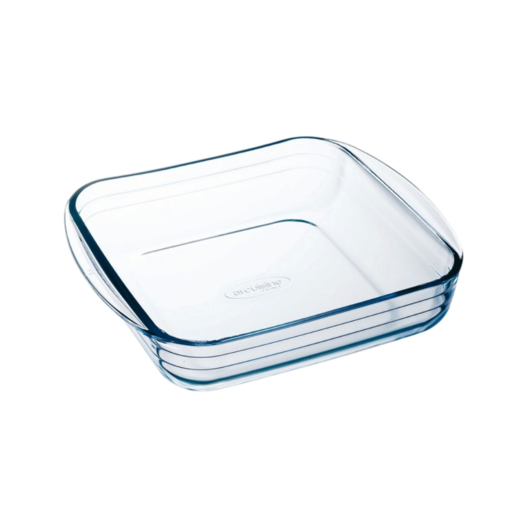 CAMIF SIGNATURE - Plat à four carré en verre 21 cm