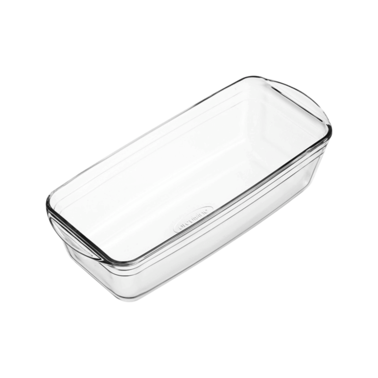 01 de deco plats et saladiers o cuisine transparent verre a completer n 10039792 CAMIF SIGNATURE - Moule à cake en verre 28.5 cm