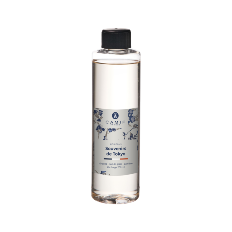 01 de deco senteurs et difuseurs camif signature transparent alcool a completer camif 10040035 CAMIF SIGNATURE - Recharge bouquet Souvenirs de Tokyo