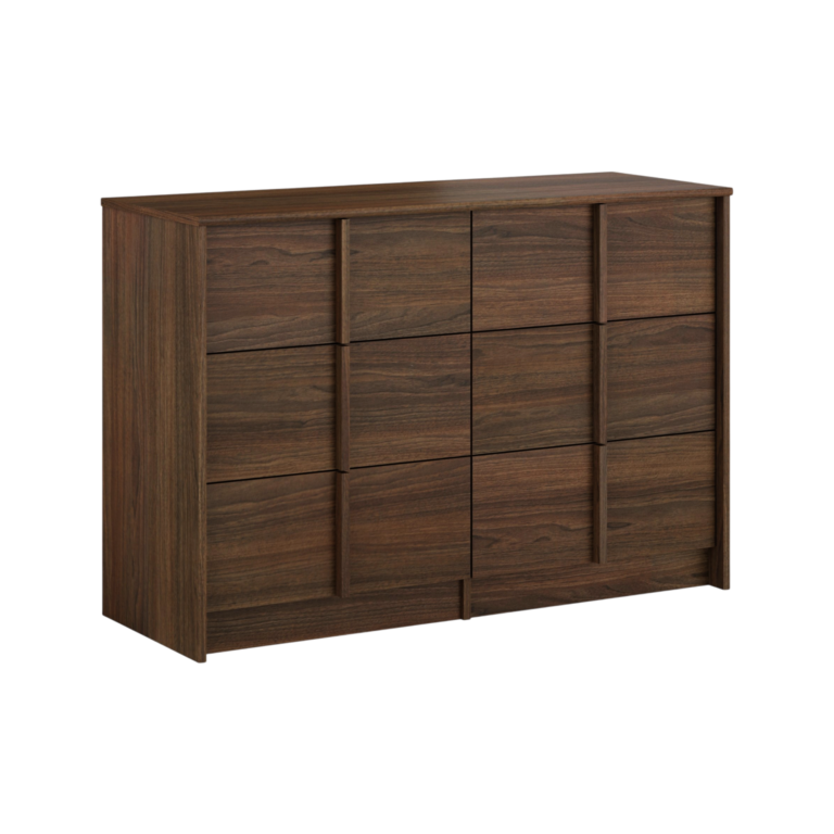 01 de meubles commodes camif signature bois fonce bois paku n 10039983 CAMIF SIGNATURE - Commode 6 tiroirs Paku