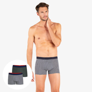 Lot de 2 boxers homme par la marque Eminence Eminence - Lot de 2 boxers homme