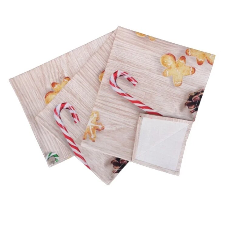Fleur de Soleil - Serviette de table Noël - Lot de 2