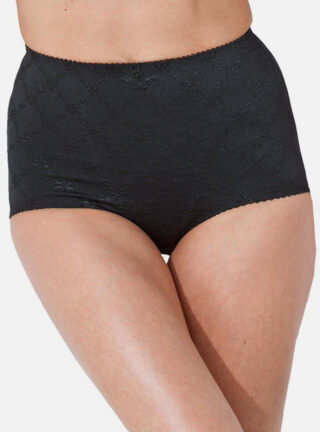MAISON SOLFIN - Culotte gaine femme noire