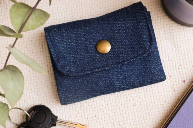 Maison Mallow - Mini Portefeuille En Jean