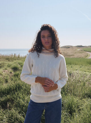 Pull col roulé Anna par la marque MAISON SOLFIN MAISON SOLFIN - Pull col roulé Anna