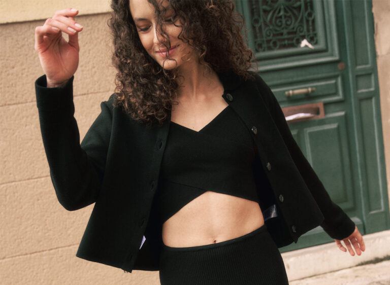 LAFRANÇAISE Mailles in France - Veste courte Armelle – L