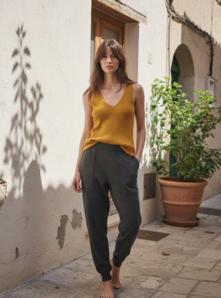 Joggpant Adrienne par la marque MAISON SOLFIN MAISON SOLFIN - Joggpant Adrienne