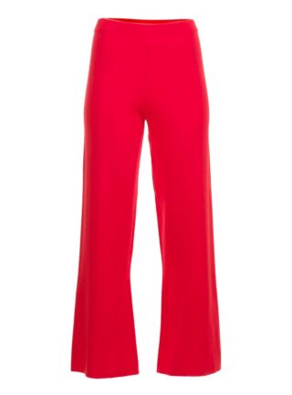 Pantalon en maille rouge Alexia par la marque MAISON SOLFIN MAISON SOLFIN - Pantalon en maille rouge Alexia