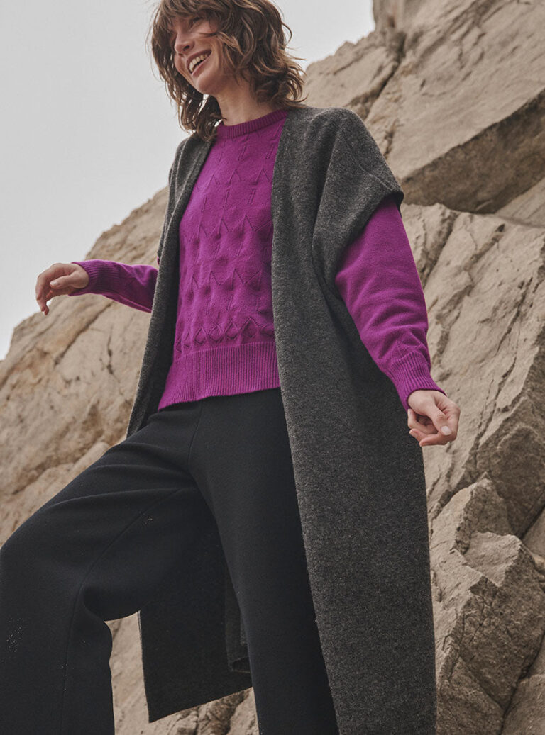 LAFRANÇAISE Mailles in France - Gilet Astrid – U