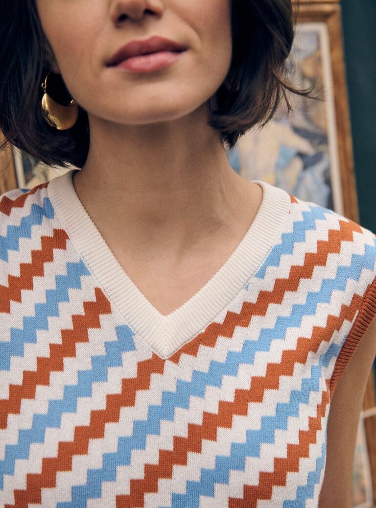 LAFRANÇAISE Mailles in France - Pull sans manche Betty – L