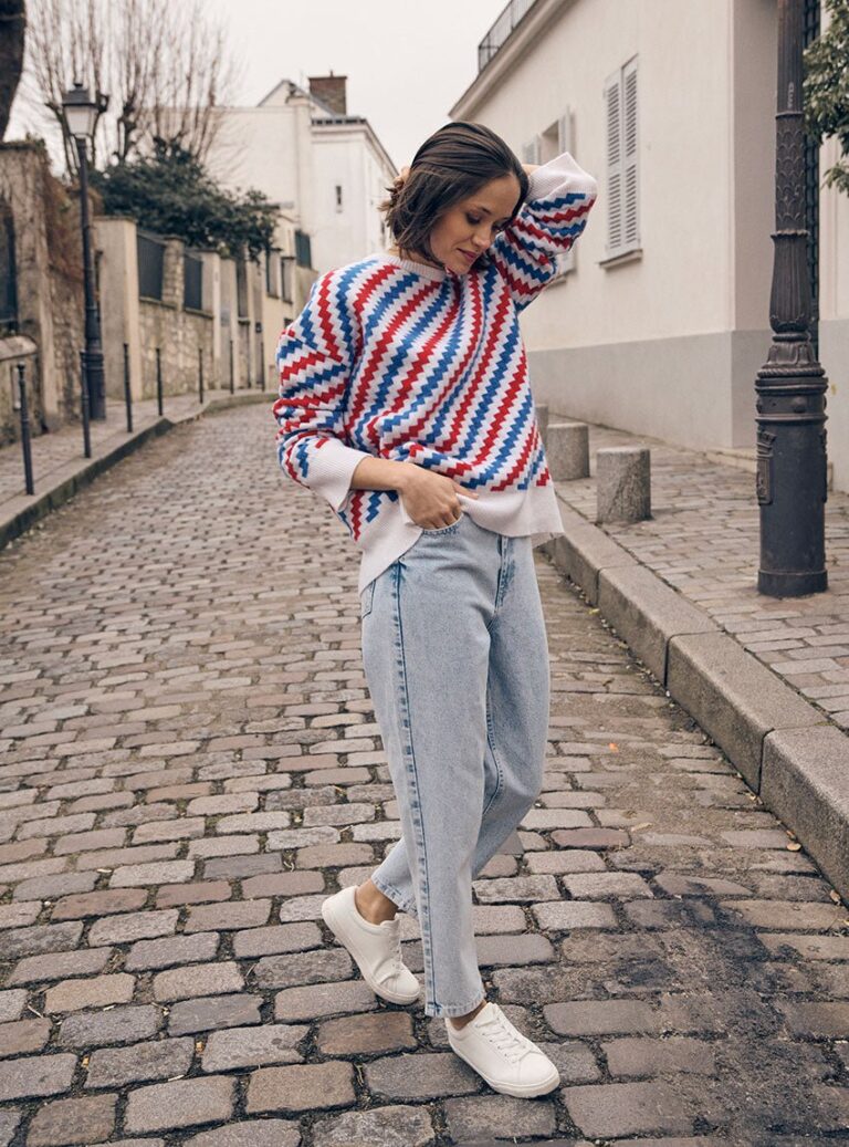LAFRANÇAISE Mailles in France - Pull Blanche – L