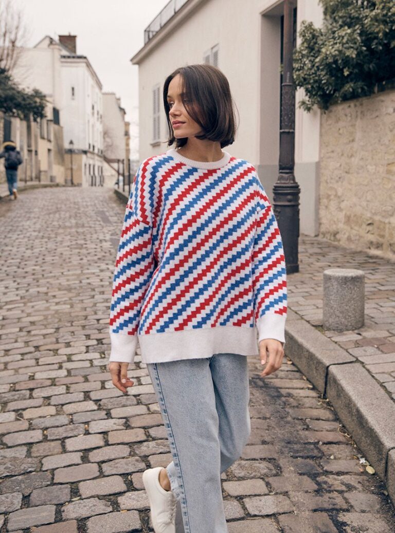 LAFRANÇAISE Mailles in France - Pull Blanche – L