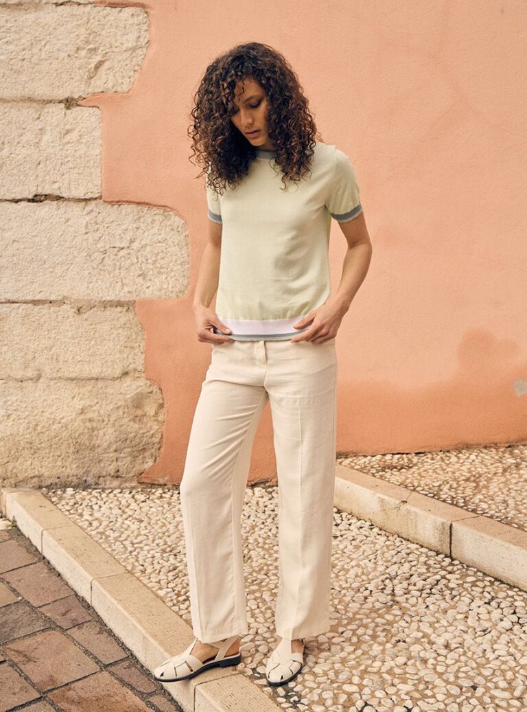 LAFRANÇAISE Mailles in France - Top Bianca – S