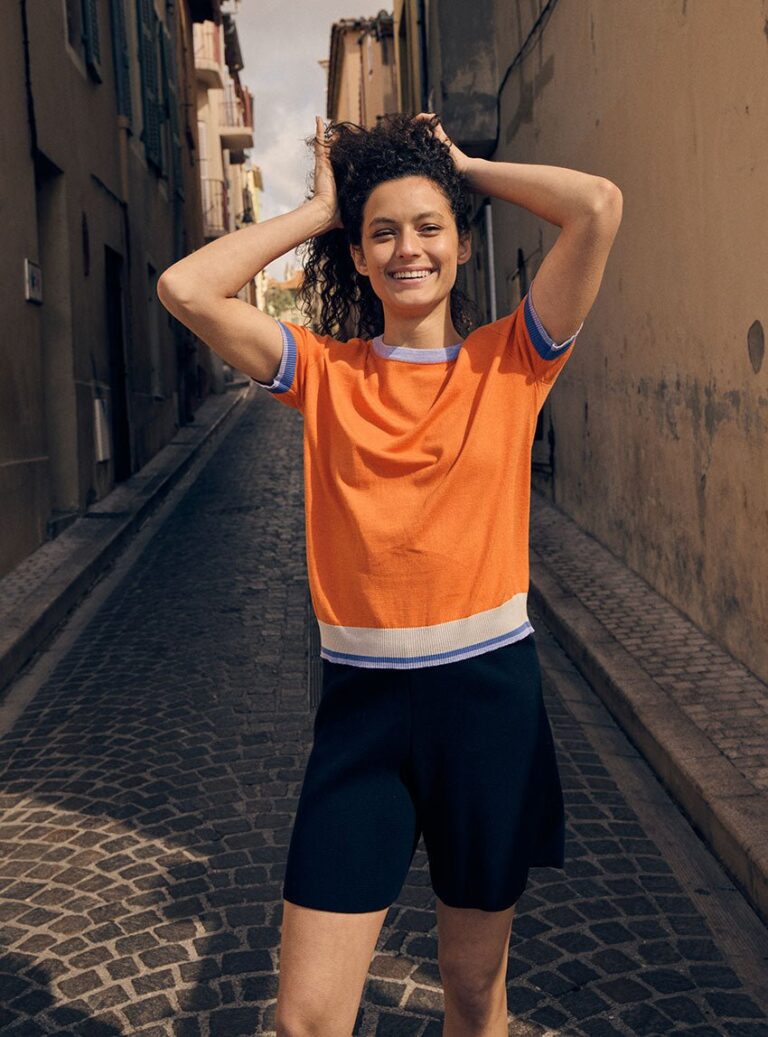 LAFRANÇAISE Mailles in France - Top Bianca – S