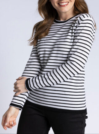 Pull marinière-rayé par la marque MAISON SOLFIN MAISON SOLFIN - Pull marinière-rayé