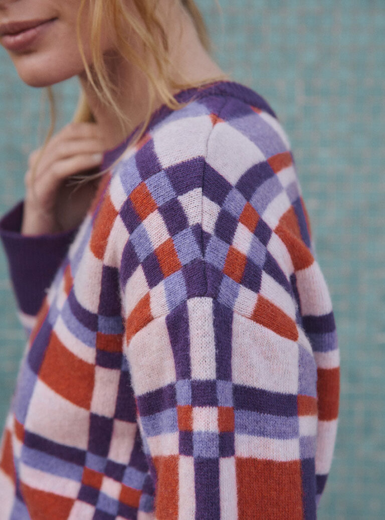 LAFRANÇAISE Mailles in France - Pull motif jacquard laine et cachemire Charlie – L
