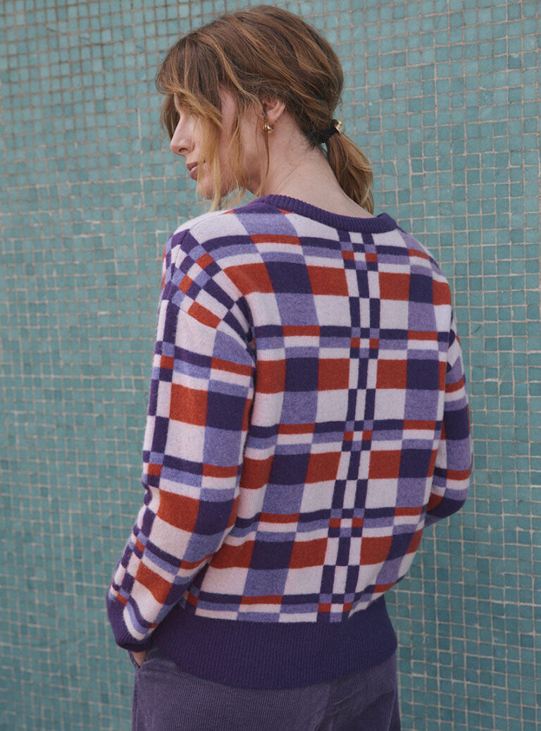 LAFRANÇAISE Mailles in France - Pull motif jacquard laine et cachemire Charlie – L