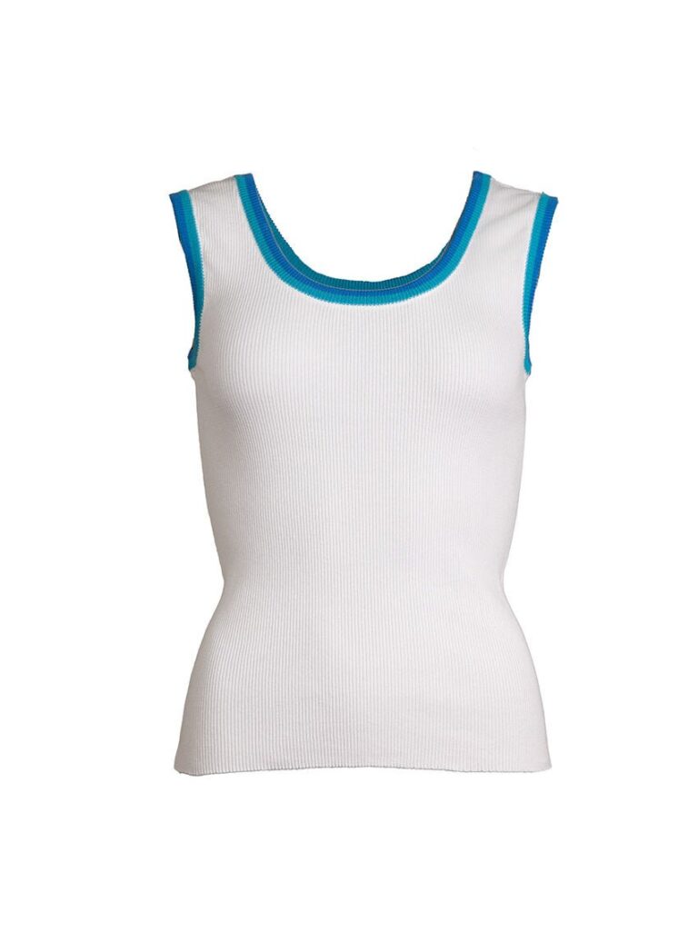 LAFRANÇAISE Mailles in France - Top coton blanc Déborah – L