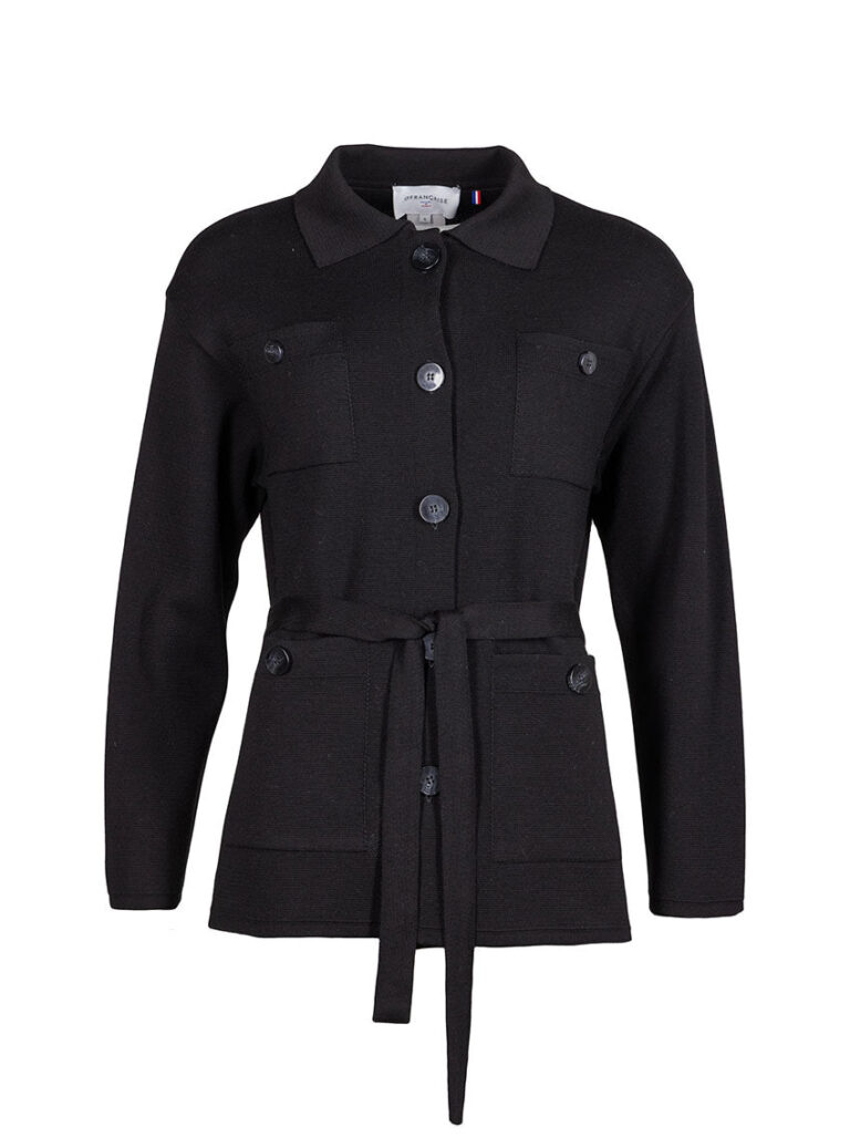LAFRANÇAISE Mailles in France - Veste saharienne Ella – L