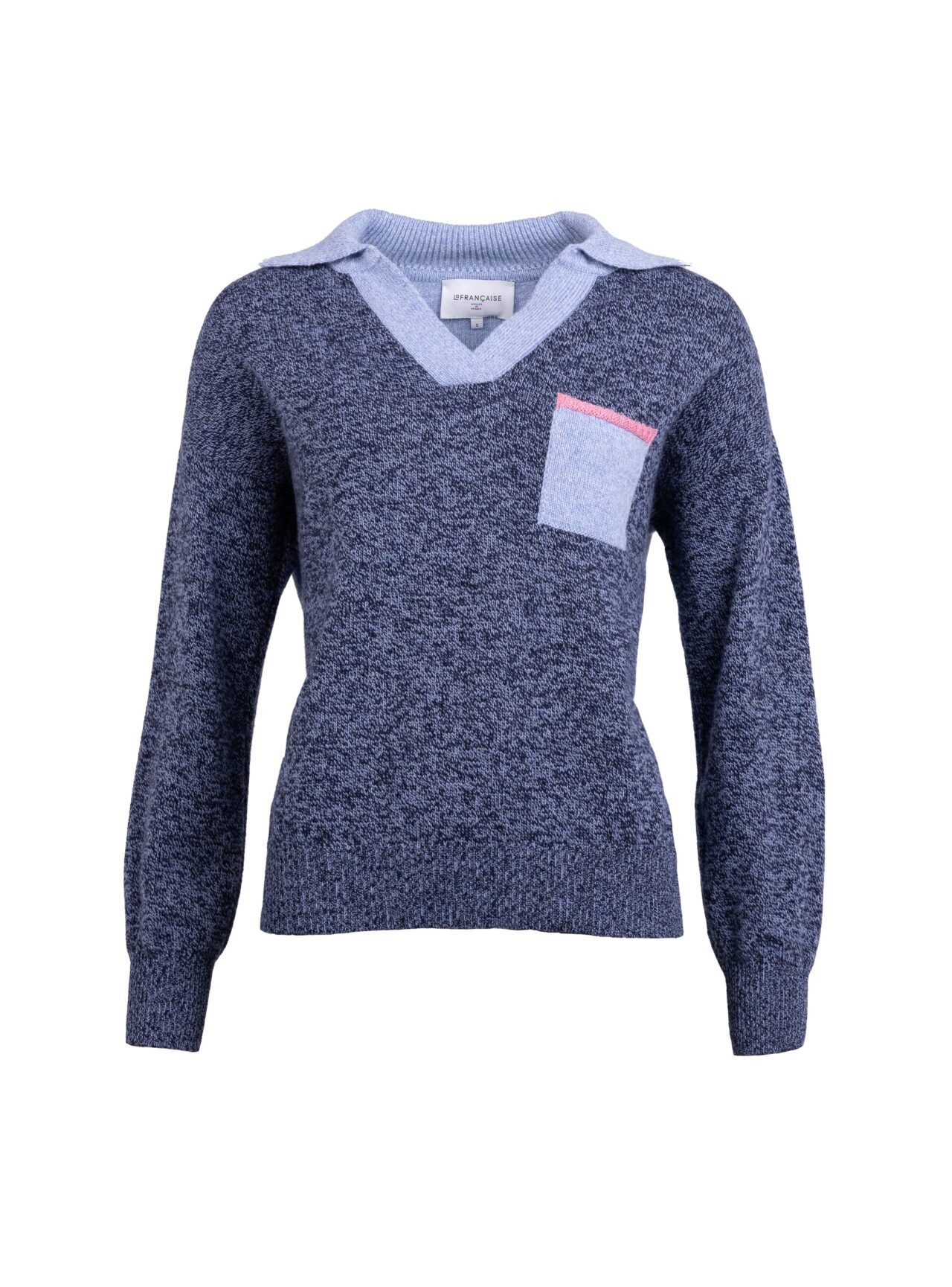 7810 bleu marine mouline 1 b9c1c77e 3c08 4634 a4c7 5ad836de7126 LAFRANÇAISE Mailles in France - Pull Eglantine – L