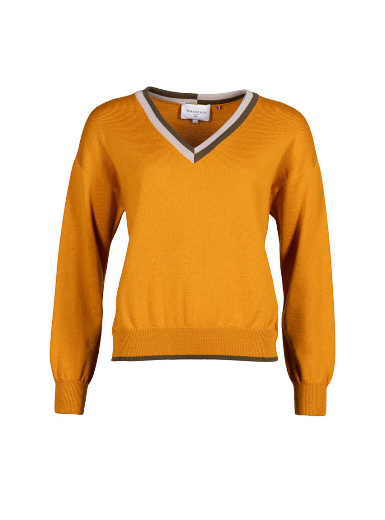 LAFRANÇAISE Mailles in France - Pull col V Elyssa – L