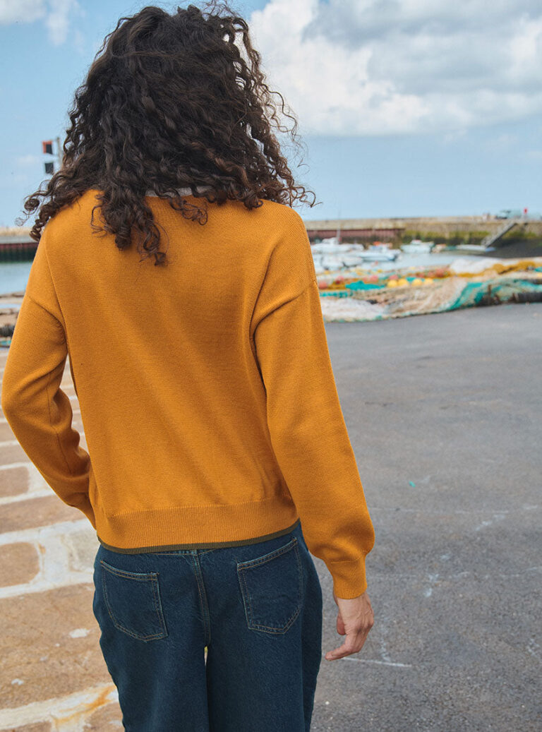 LAFRANÇAISE Mailles in France - Pull col V Elyssa – L