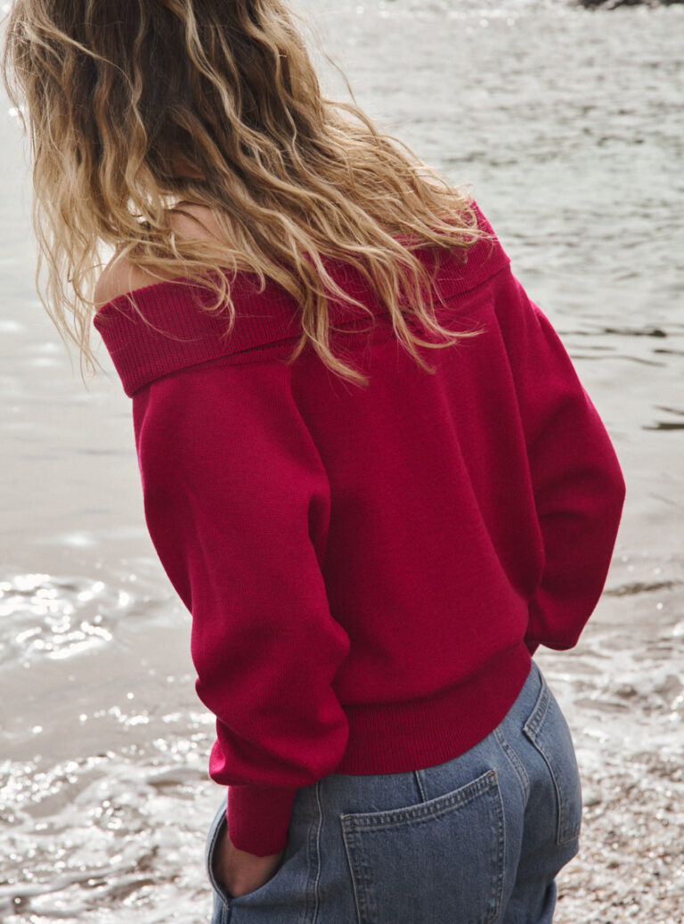 LAFRANÇAISE Mailles in France - Pull col bateau Fanny – L