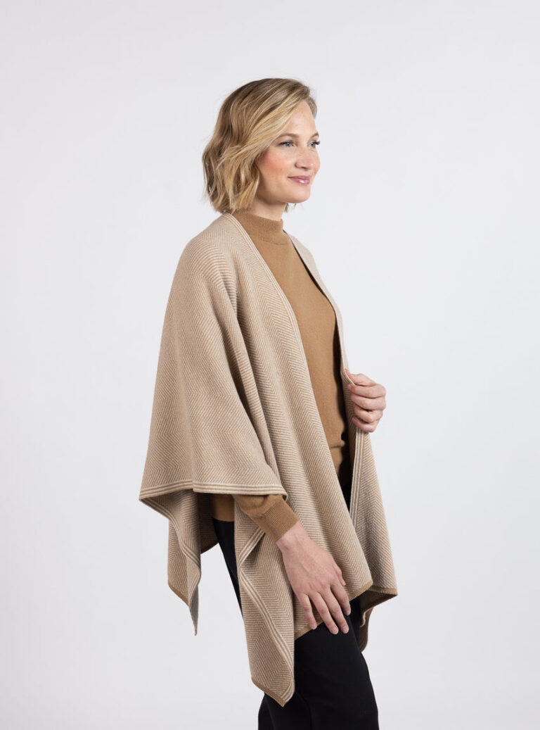 Maison Solfin - Etole femme en laine beige – U
