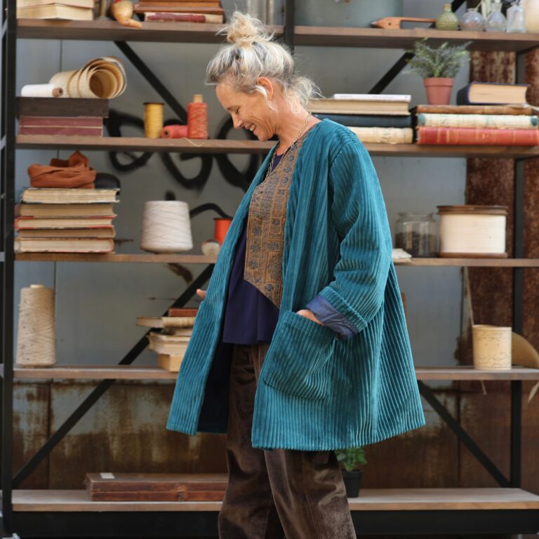 Quintessence - Veste Elvire Canard – Taille unique